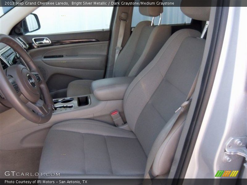 Bright Silver Metallic / Dark Graystone/Medium Graystone 2013 Jeep Grand Cherokee Laredo