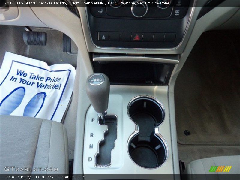 Bright Silver Metallic / Dark Graystone/Medium Graystone 2013 Jeep Grand Cherokee Laredo