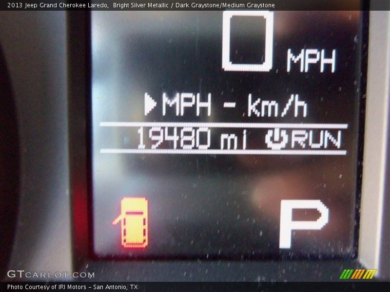 Bright Silver Metallic / Dark Graystone/Medium Graystone 2013 Jeep Grand Cherokee Laredo