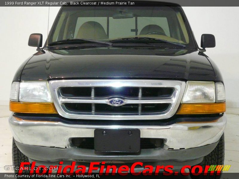 Black Clearcoat / Medium Prairie Tan 1999 Ford Ranger XLT Regular Cab