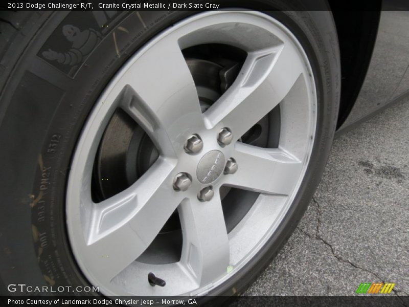 Granite Crystal Metallic / Dark Slate Gray 2013 Dodge Challenger R/T