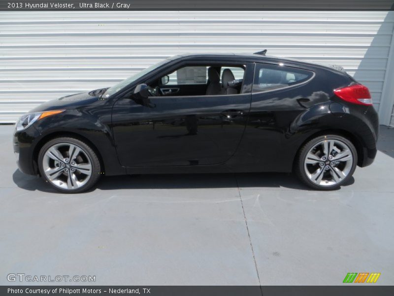 Ultra Black / Gray 2013 Hyundai Veloster