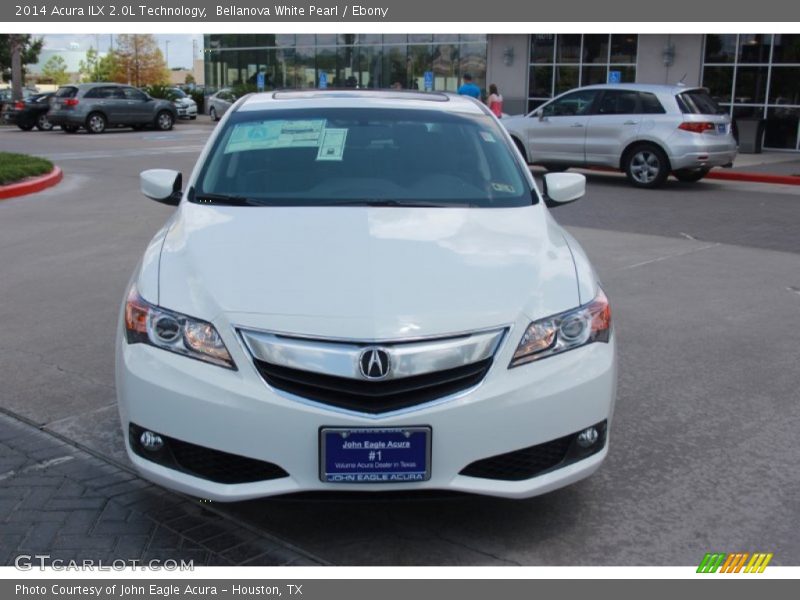 Bellanova White Pearl / Ebony 2014 Acura ILX 2.0L Technology