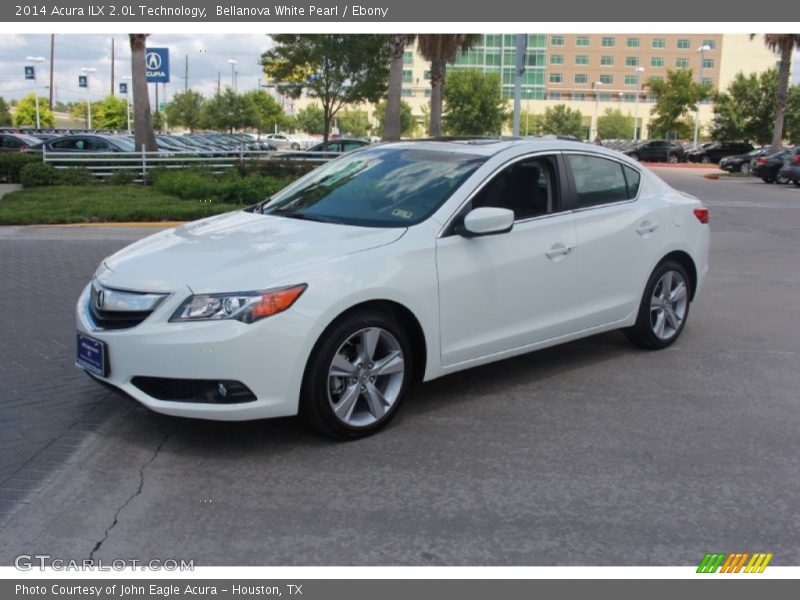 Bellanova White Pearl / Ebony 2014 Acura ILX 2.0L Technology