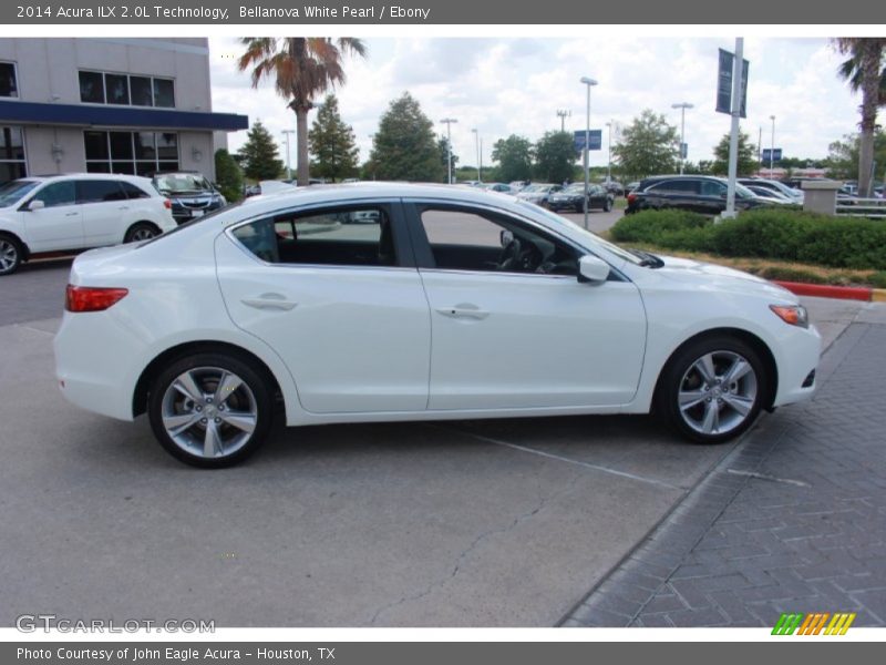 Bellanova White Pearl / Ebony 2014 Acura ILX 2.0L Technology