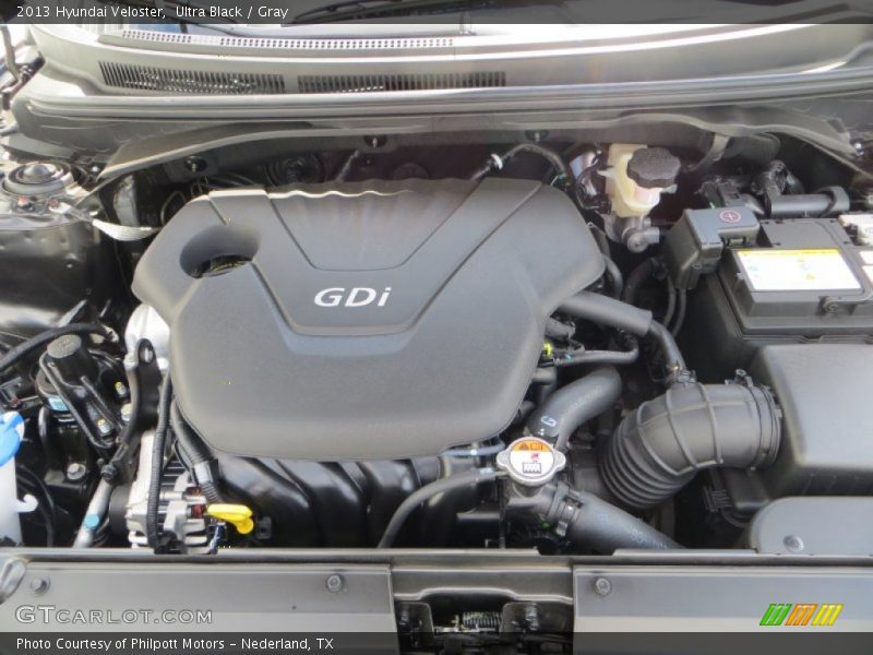 Ultra Black / Gray 2013 Hyundai Veloster