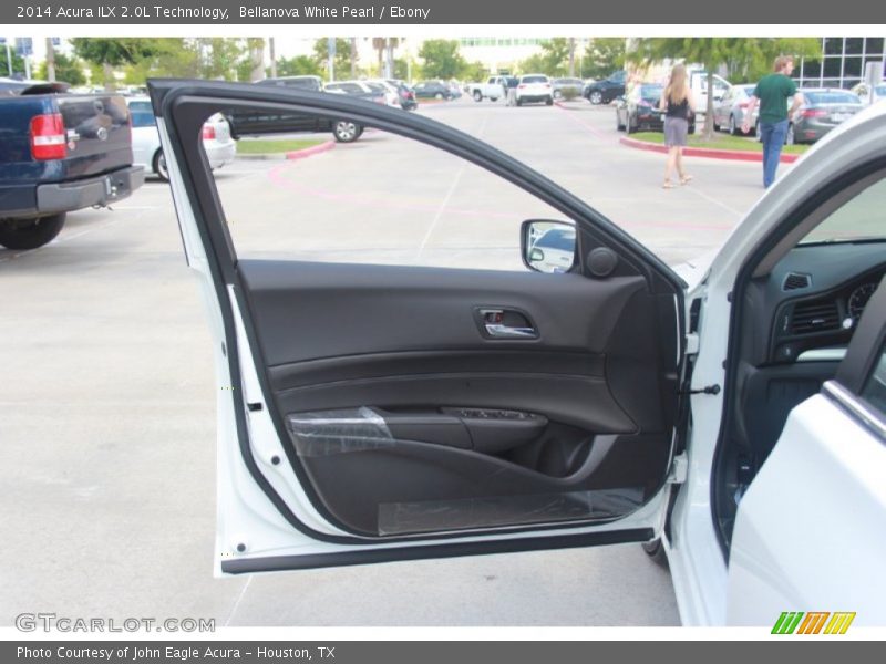 Bellanova White Pearl / Ebony 2014 Acura ILX 2.0L Technology