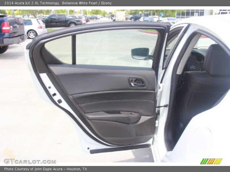Bellanova White Pearl / Ebony 2014 Acura ILX 2.0L Technology