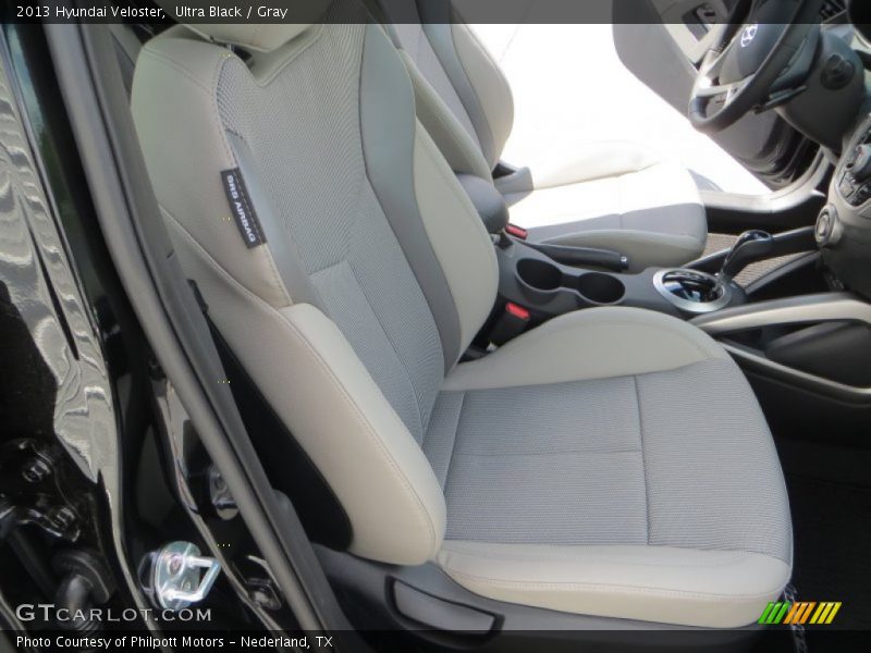 Ultra Black / Gray 2013 Hyundai Veloster