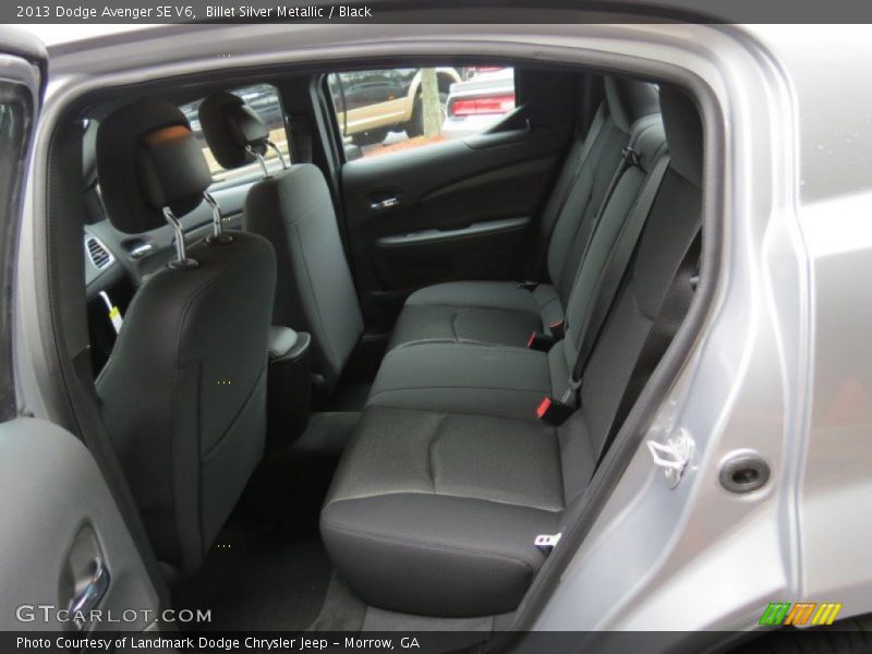 Billet Silver Metallic / Black 2013 Dodge Avenger SE V6
