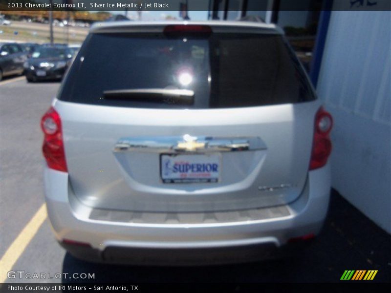 Silver Ice Metallic / Jet Black 2013 Chevrolet Equinox LT