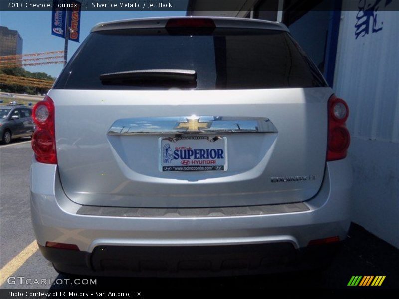 Silver Ice Metallic / Jet Black 2013 Chevrolet Equinox LT
