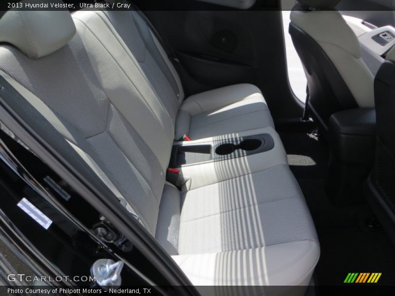 Ultra Black / Gray 2013 Hyundai Veloster