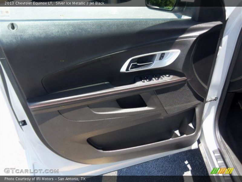 Silver Ice Metallic / Jet Black 2013 Chevrolet Equinox LT