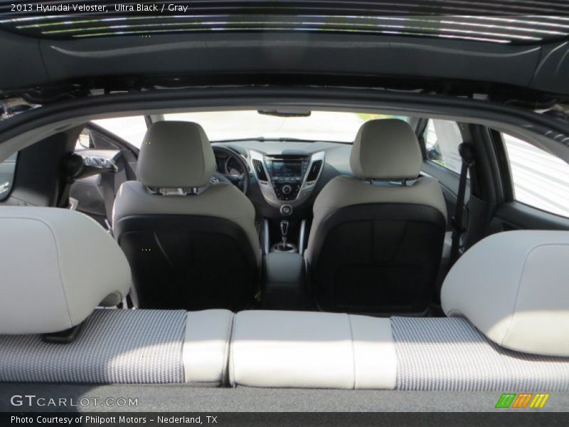 Ultra Black / Gray 2013 Hyundai Veloster