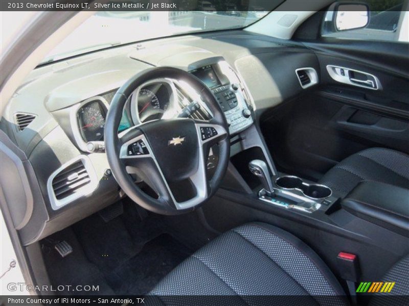 Silver Ice Metallic / Jet Black 2013 Chevrolet Equinox LT