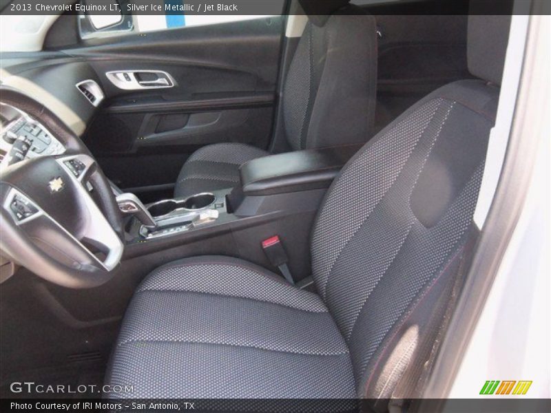 Silver Ice Metallic / Jet Black 2013 Chevrolet Equinox LT