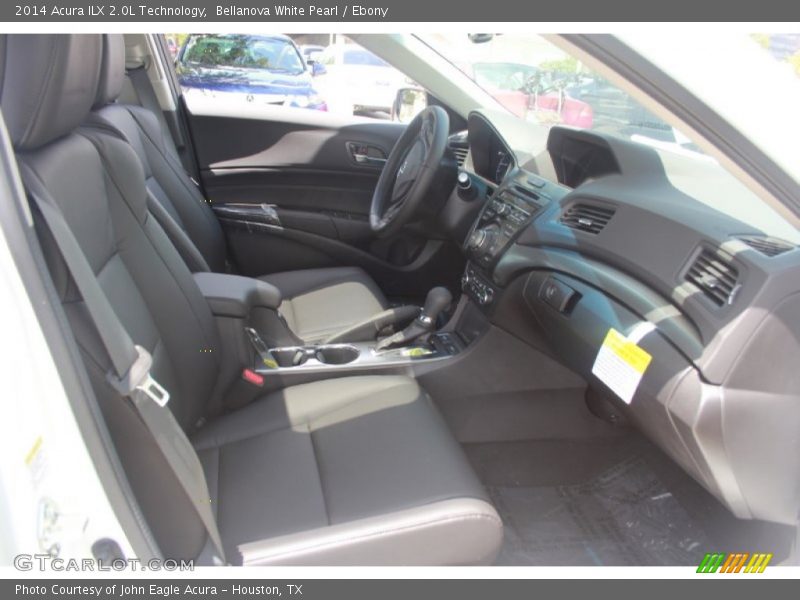 Bellanova White Pearl / Ebony 2014 Acura ILX 2.0L Technology
