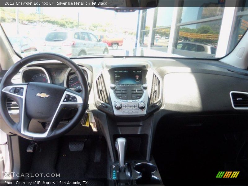 Silver Ice Metallic / Jet Black 2013 Chevrolet Equinox LT