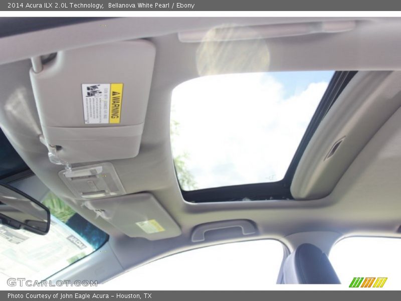 Bellanova White Pearl / Ebony 2014 Acura ILX 2.0L Technology