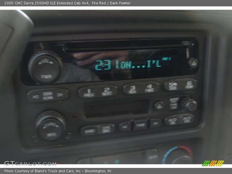 Fire Red / Dark Pewter 2005 GMC Sierra 2500HD SLE Extended Cab 4x4