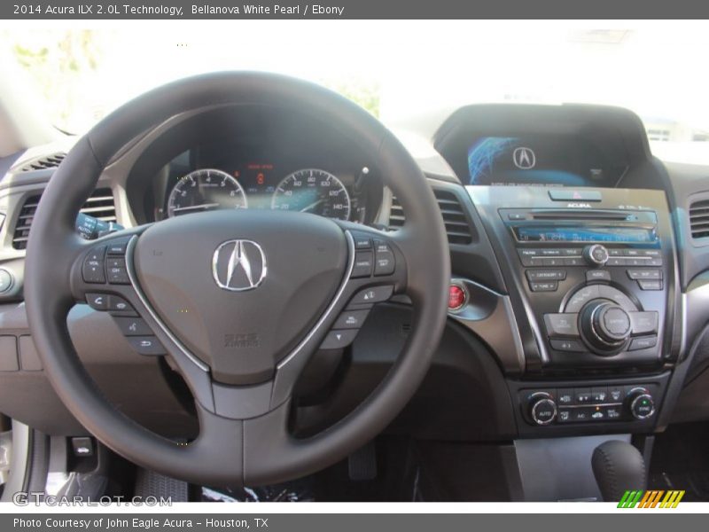 Bellanova White Pearl / Ebony 2014 Acura ILX 2.0L Technology