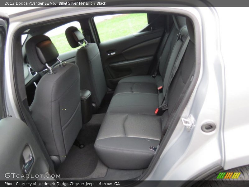 Billet Silver Metallic / Black 2013 Dodge Avenger SE V6