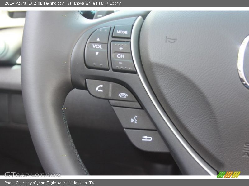 Bellanova White Pearl / Ebony 2014 Acura ILX 2.0L Technology