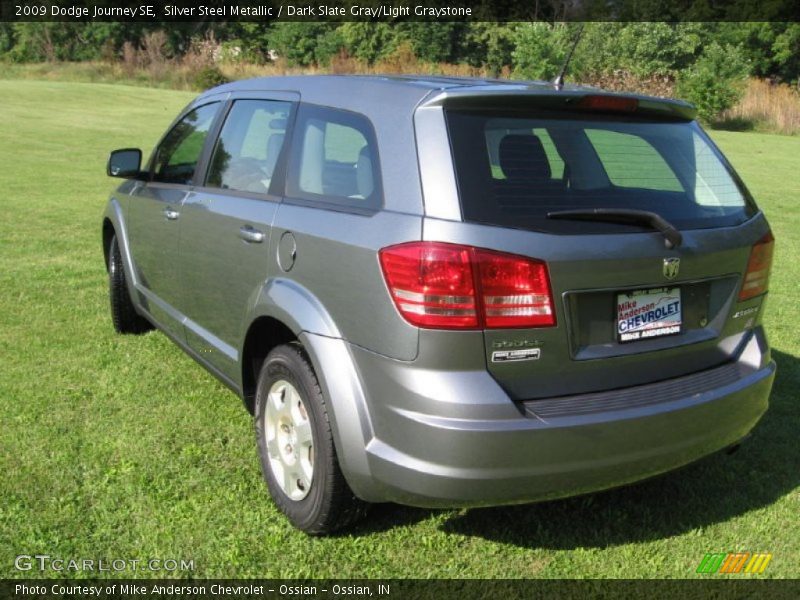 Silver Steel Metallic / Dark Slate Gray/Light Graystone 2009 Dodge Journey SE