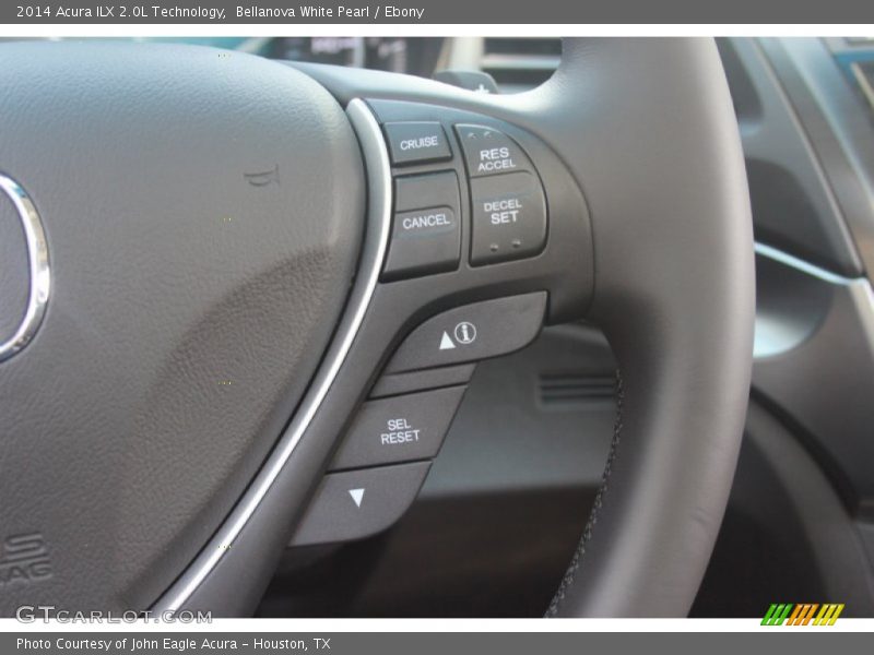 Bellanova White Pearl / Ebony 2014 Acura ILX 2.0L Technology