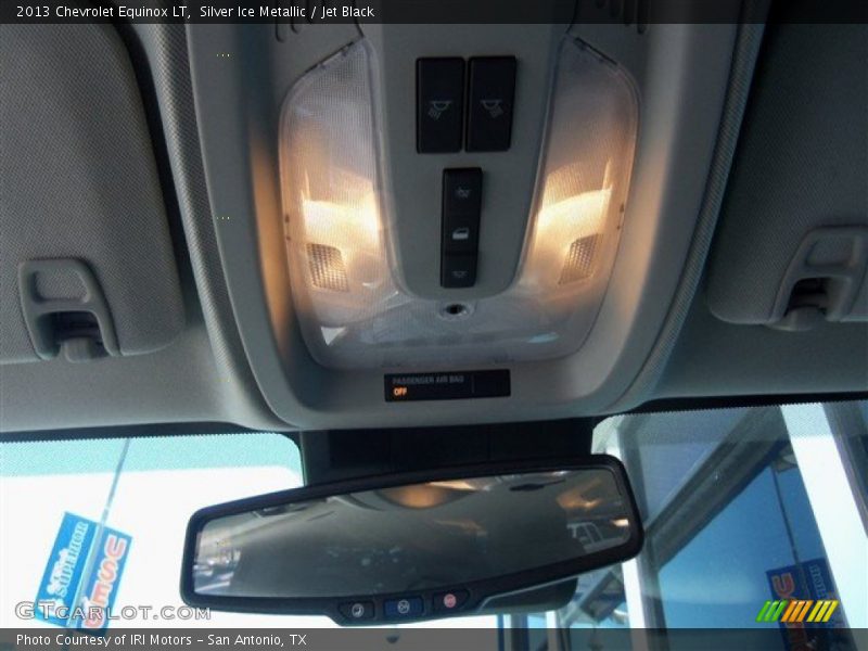 Silver Ice Metallic / Jet Black 2013 Chevrolet Equinox LT