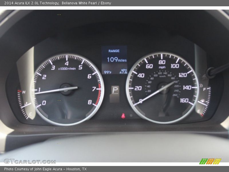 Bellanova White Pearl / Ebony 2014 Acura ILX 2.0L Technology