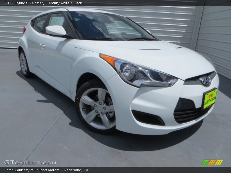 Century White / Black 2013 Hyundai Veloster