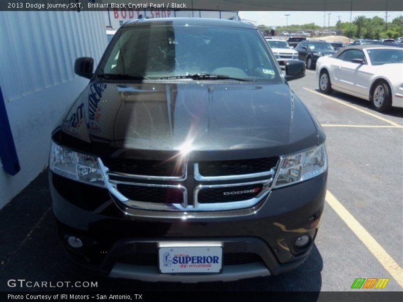 Brilliant Black Crystal Pearl / Black 2013 Dodge Journey SXT