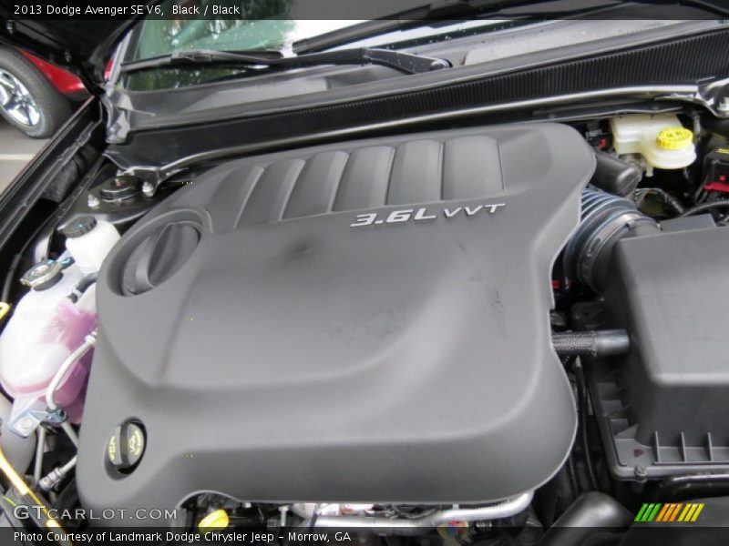Black / Black 2013 Dodge Avenger SE V6