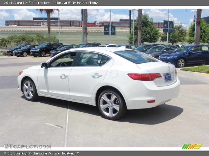 Bellanova White Pearl / Ebony 2014 Acura ILX 2.4L Premium
