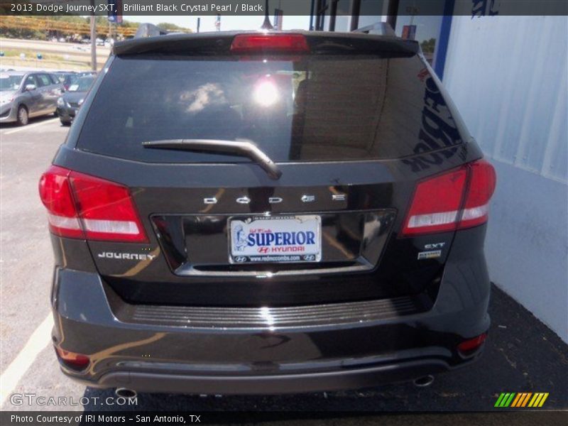 Brilliant Black Crystal Pearl / Black 2013 Dodge Journey SXT