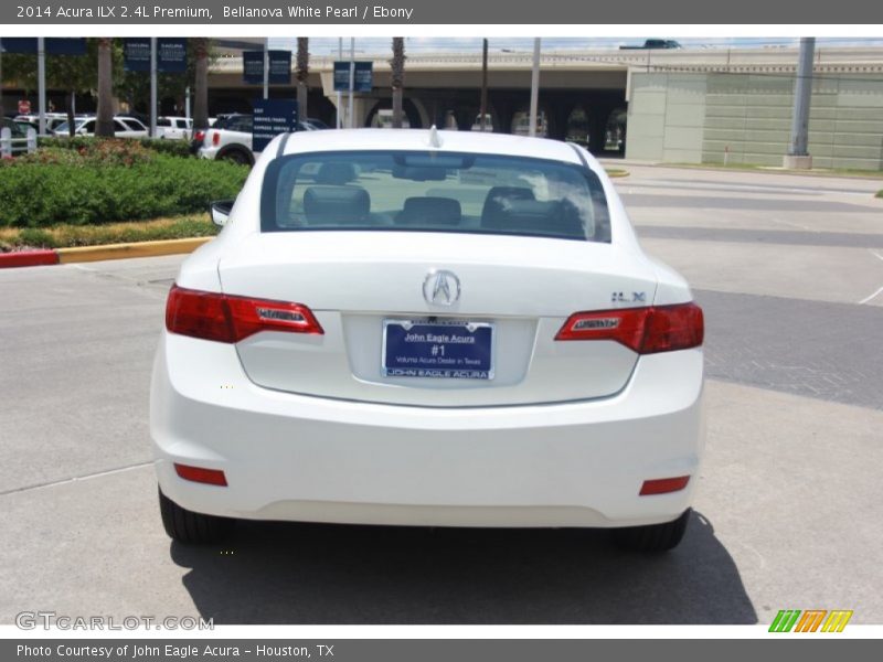 Bellanova White Pearl / Ebony 2014 Acura ILX 2.4L Premium