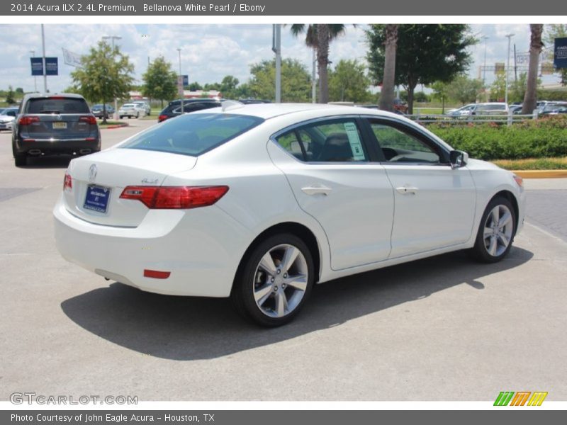 Bellanova White Pearl / Ebony 2014 Acura ILX 2.4L Premium