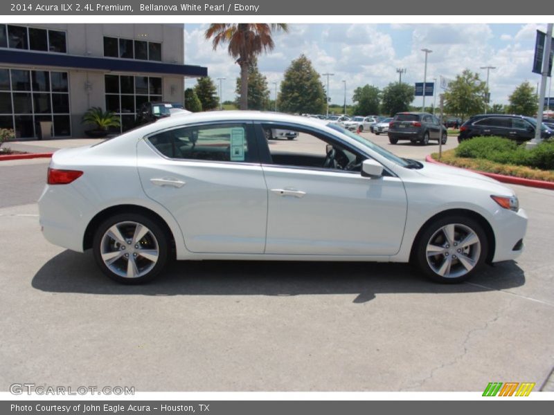Bellanova White Pearl / Ebony 2014 Acura ILX 2.4L Premium