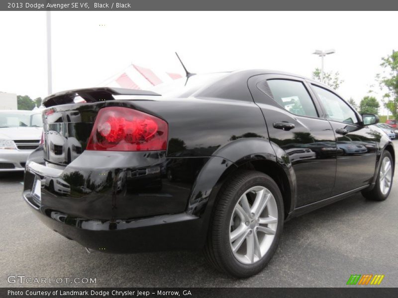 Black / Black 2013 Dodge Avenger SE V6
