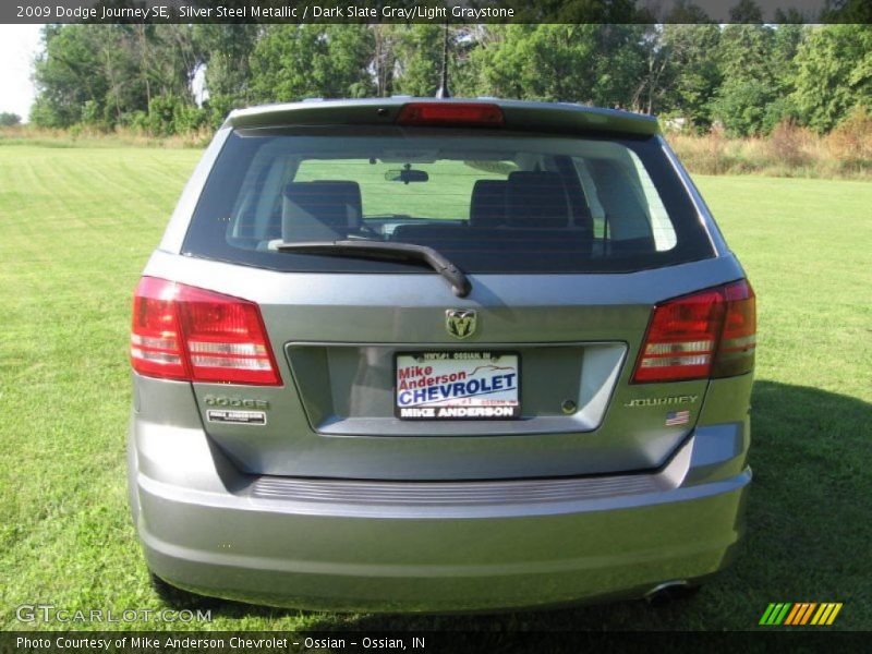 Silver Steel Metallic / Dark Slate Gray/Light Graystone 2009 Dodge Journey SE