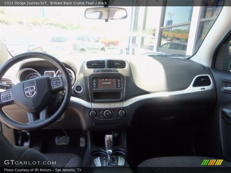 Brilliant Black Crystal Pearl / Black 2013 Dodge Journey SXT