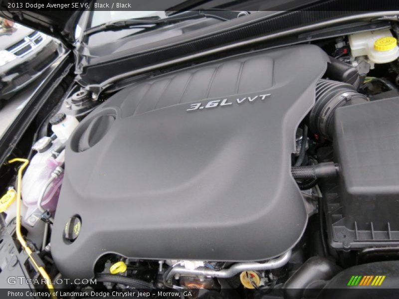 Black / Black 2013 Dodge Avenger SE V6