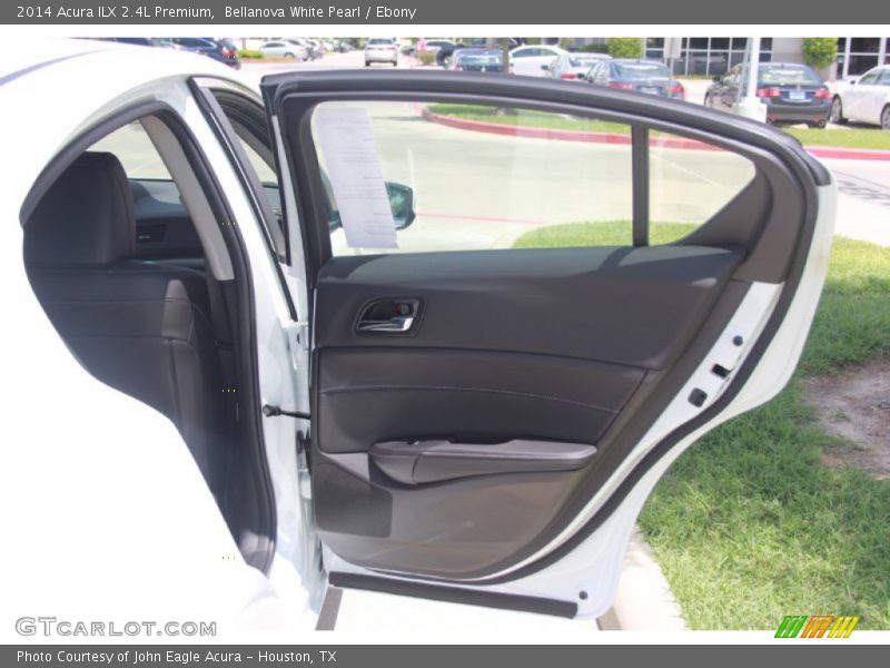 Bellanova White Pearl / Ebony 2014 Acura ILX 2.4L Premium
