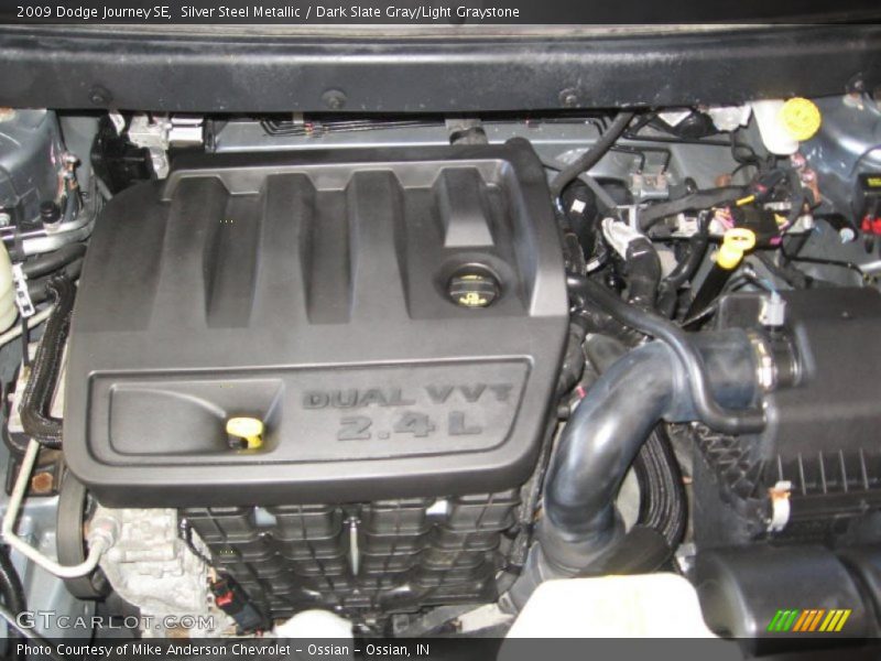 Silver Steel Metallic / Dark Slate Gray/Light Graystone 2009 Dodge Journey SE