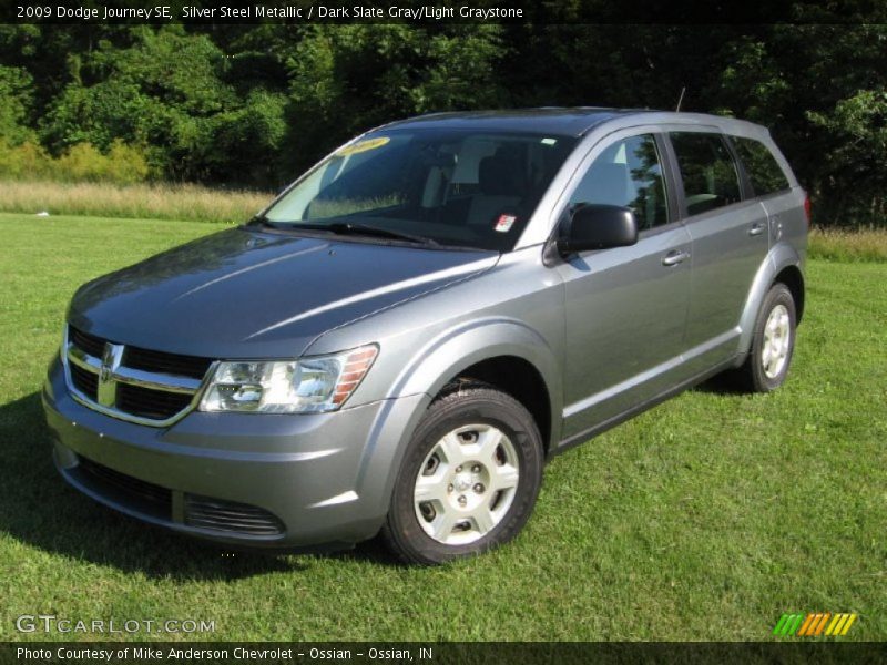 Silver Steel Metallic / Dark Slate Gray/Light Graystone 2009 Dodge Journey SE