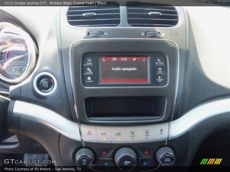 Brilliant Black Crystal Pearl / Black 2013 Dodge Journey SXT