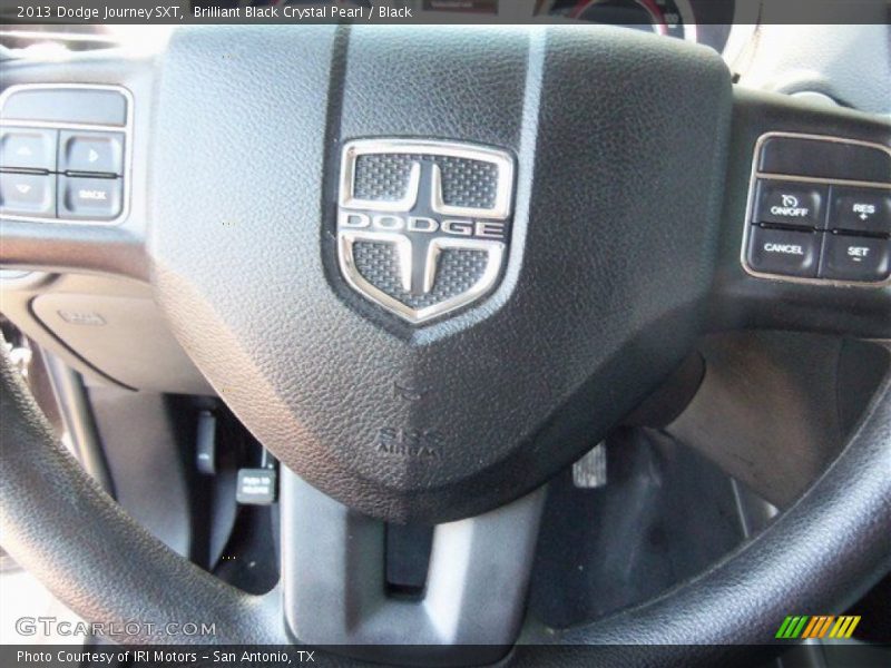 Brilliant Black Crystal Pearl / Black 2013 Dodge Journey SXT