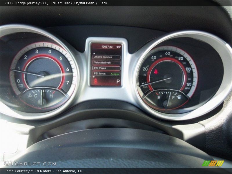 Brilliant Black Crystal Pearl / Black 2013 Dodge Journey SXT